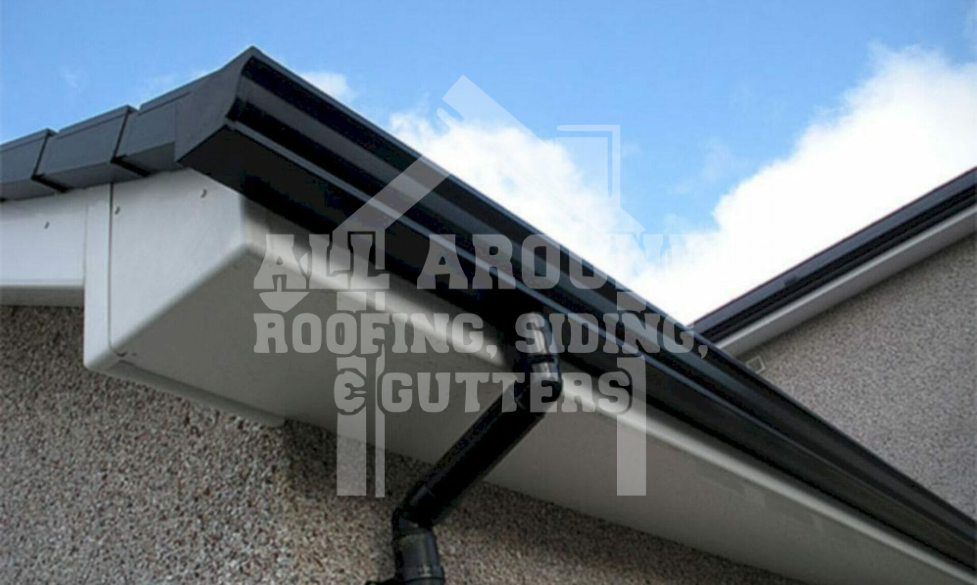 Gutter Color Black gutter colors