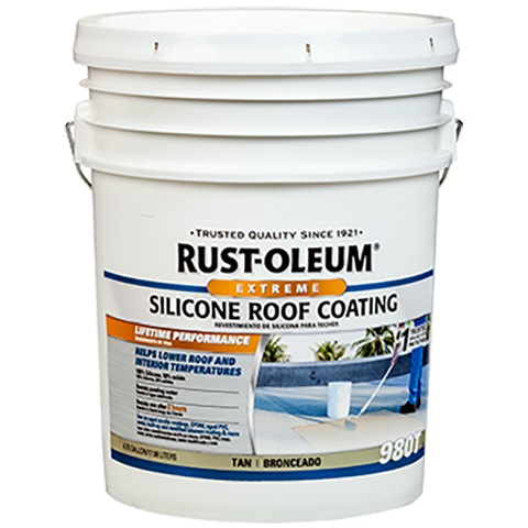 Best Silicone Roof Coating Rust-oleum 980 silicone roof coating