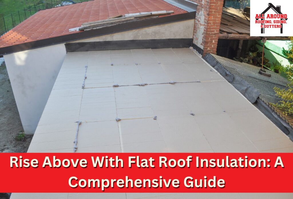 Flat roof insulation