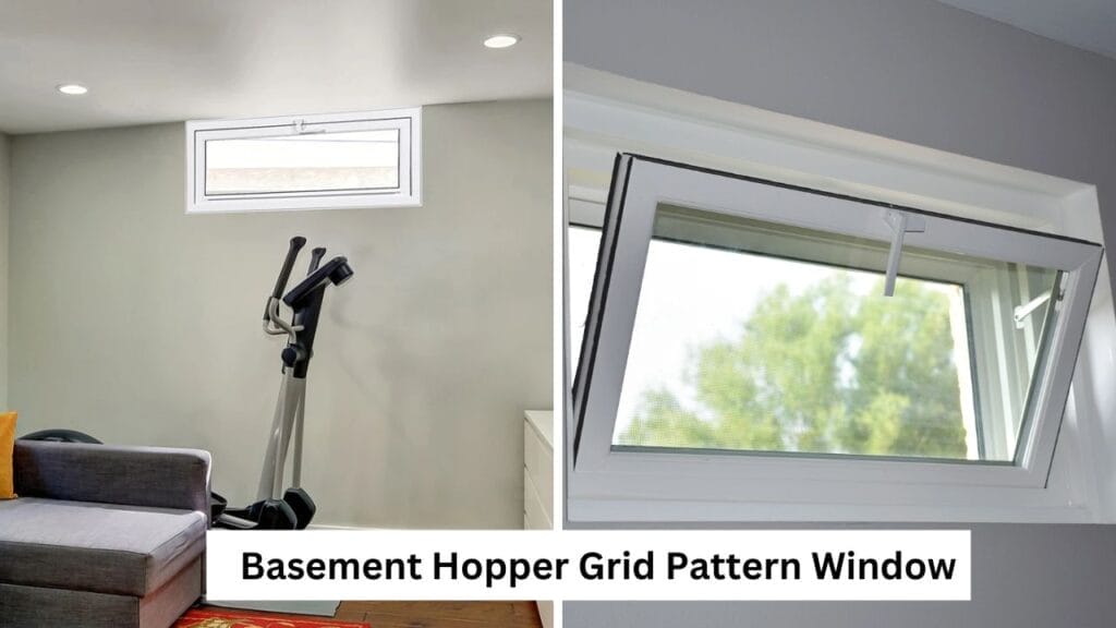 Replacement Windows In Dayton Basement hopper grid pattern window by champion