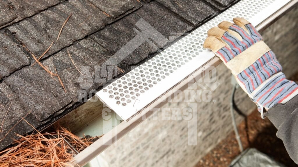 Gutter Maintenance Installing gutter guards