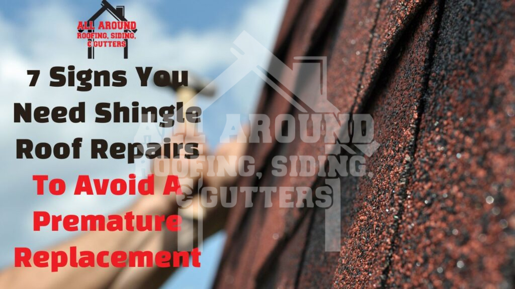 Shingle roof repair