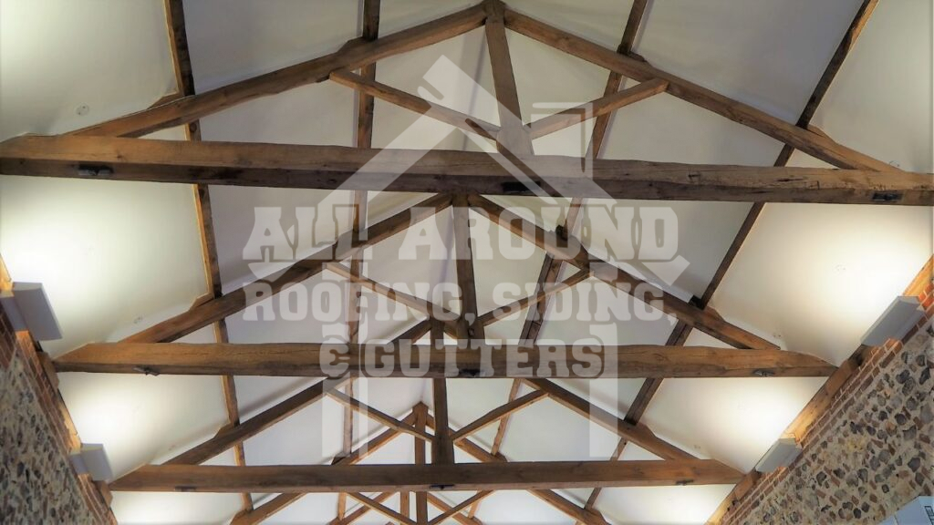 Types Of Roof Trusses King post truss