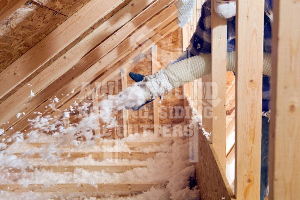 Types Of Roof Insulation Blown-in insulation