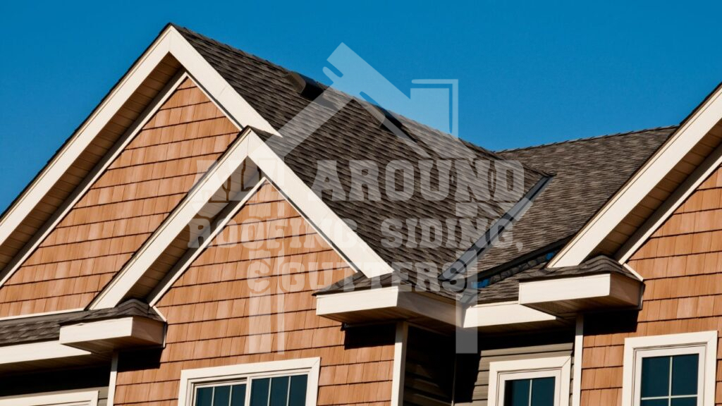 Shake Siding Cedar shake siding