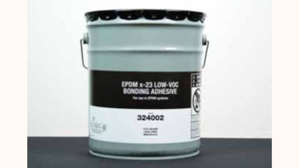 Adhesive For Epdm Roofing Epdm x-23 low-voc bonding adhesive by carlisle