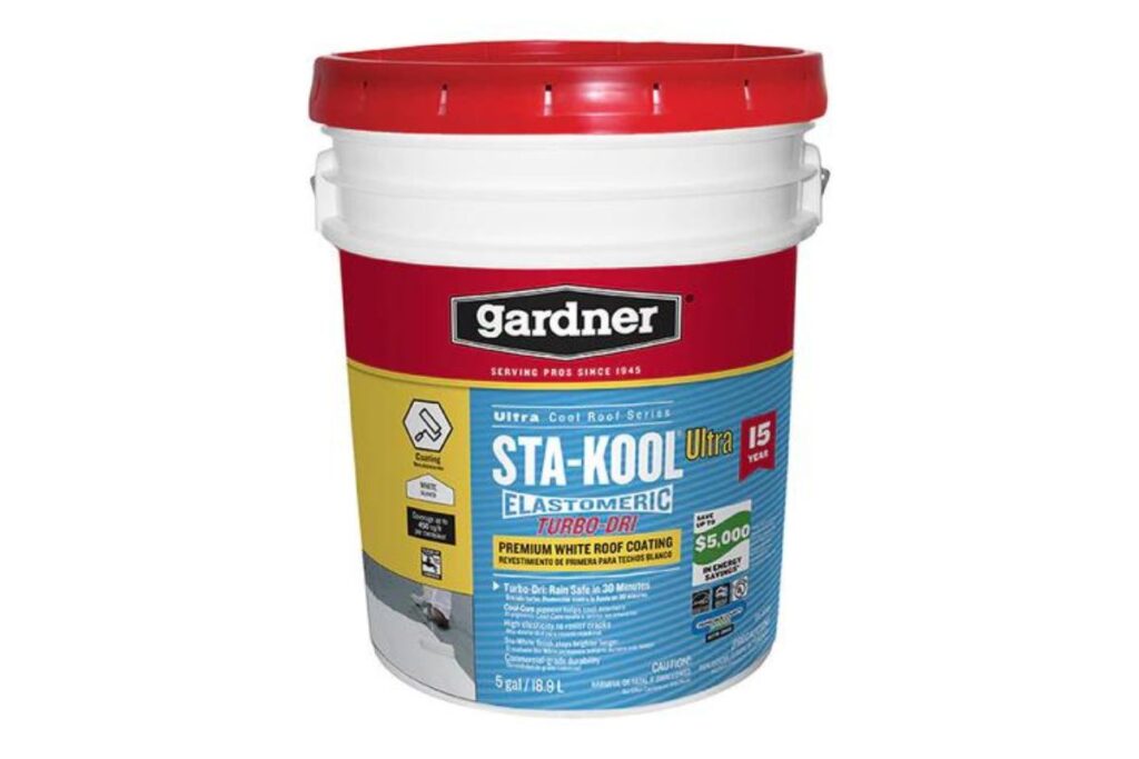 Best Epdm Roof Coating Gardner® sta-kool® turbo-dri elastomeric roof coating