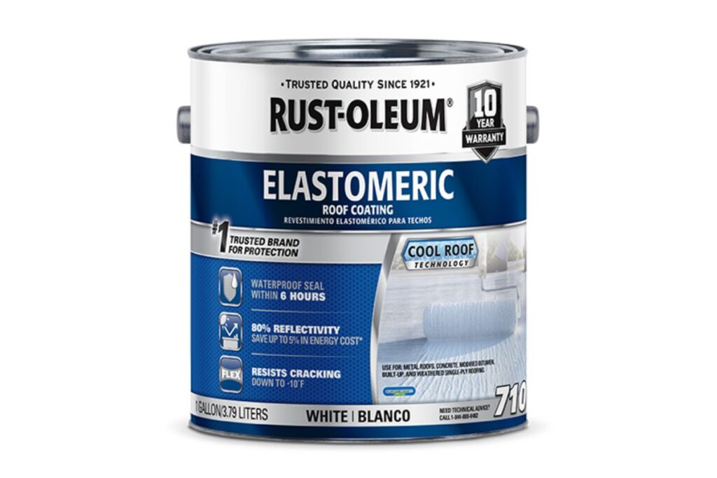 Best Epdm Roof Coating Rust-oleum® 710 elastomeric roof coating