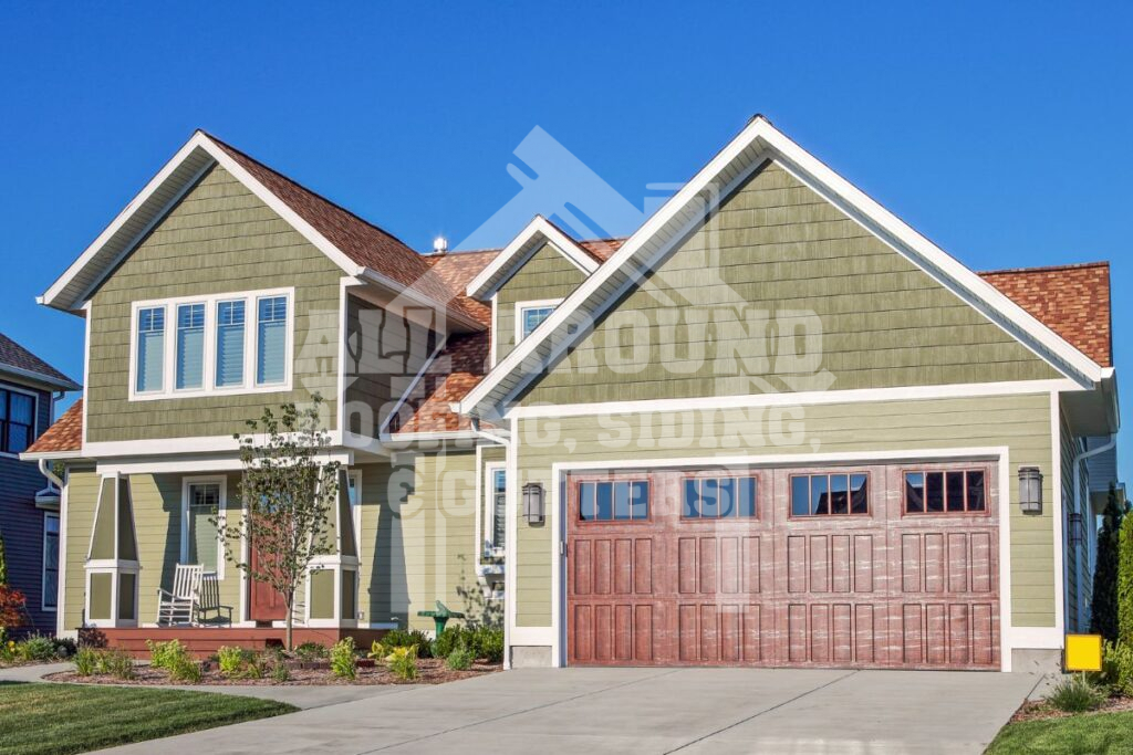 Shake siding