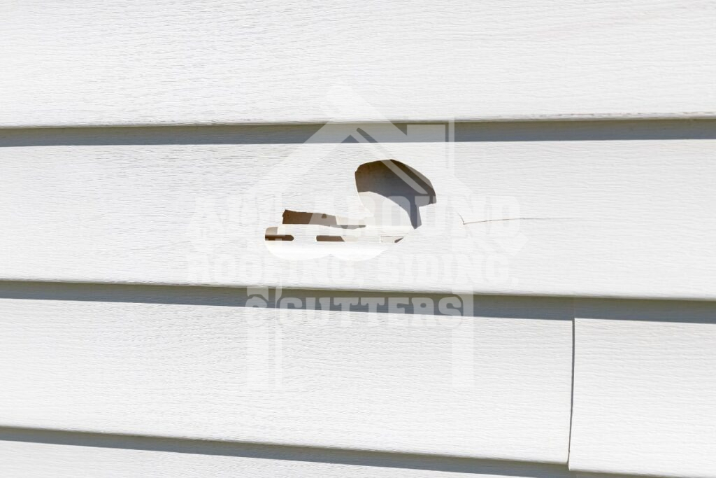 Hail Damage Roof Damage to siding