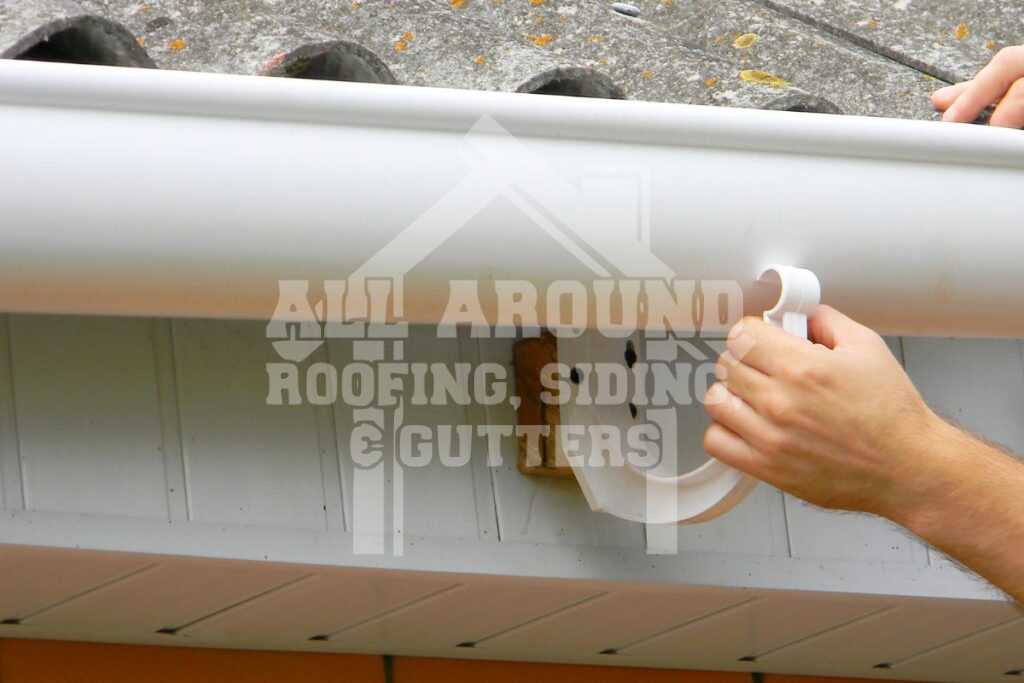 Gutter Size Half-round gutters