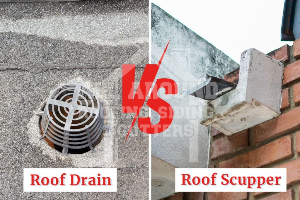 Roof Scuppers Roof drain vs. Scupper