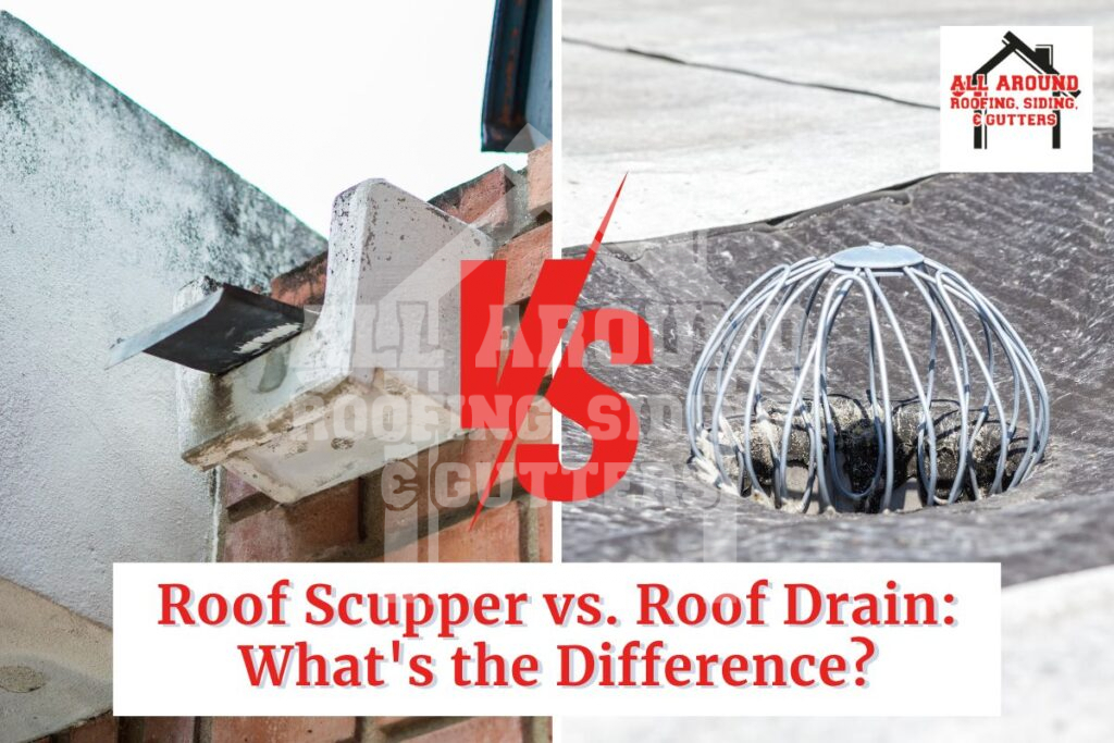 roof scupper vs roof drain