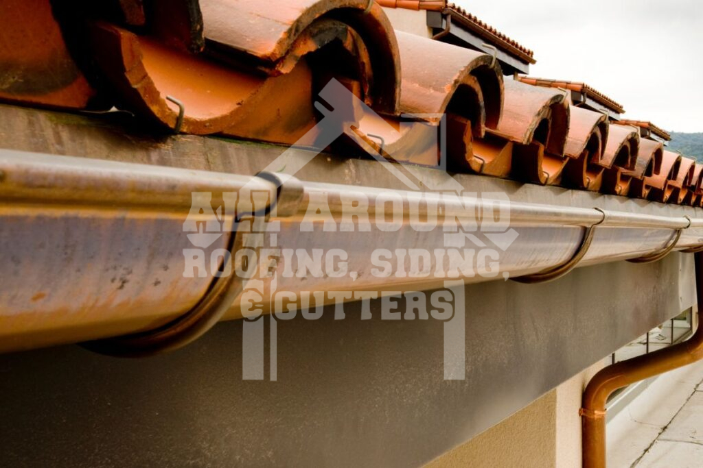 Gutter Replacement Cost Copper gutter