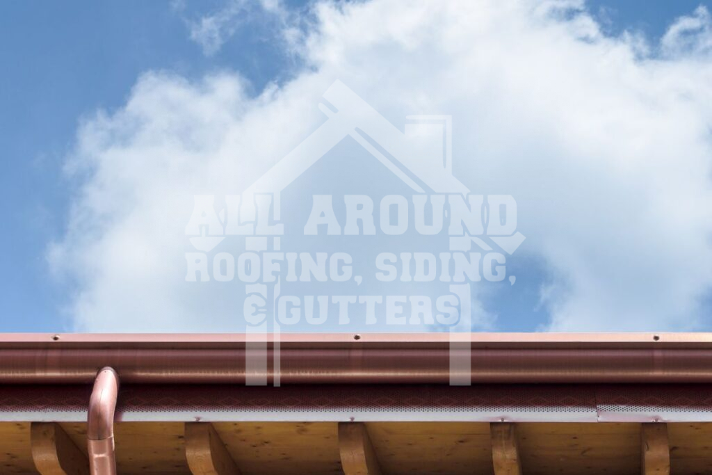 Gutter Installation Copper gutter