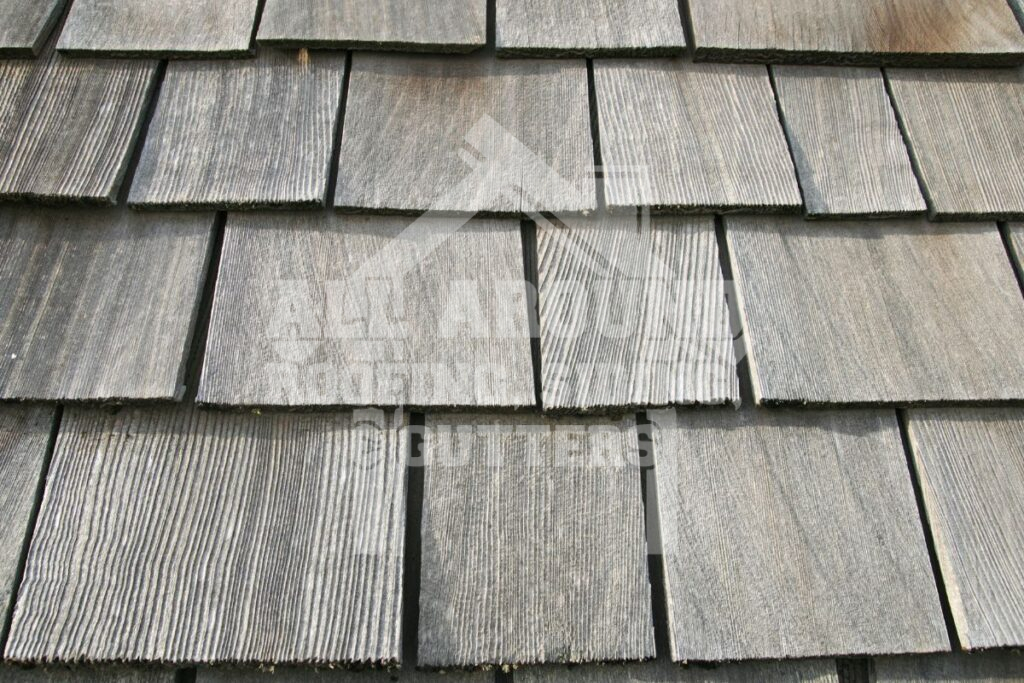 Wood shake shingles