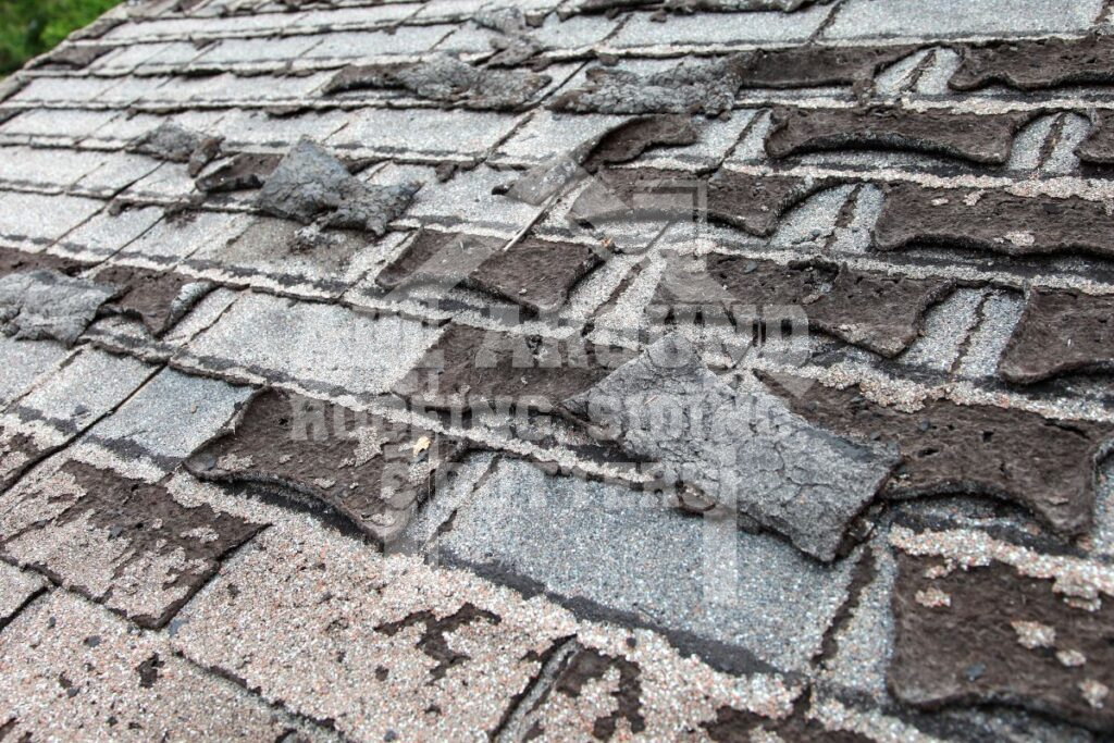 Garage Roof Repair Aging roofing