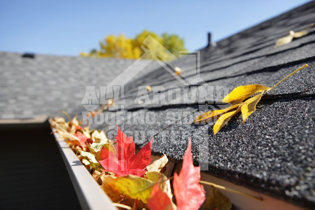 Garage Roof Repair Clogged gutter