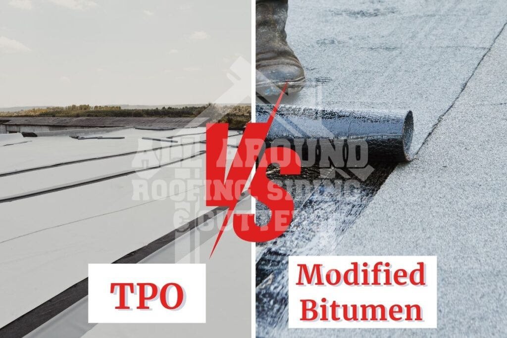 Tpo Roofing Tpo vs modified bitumen