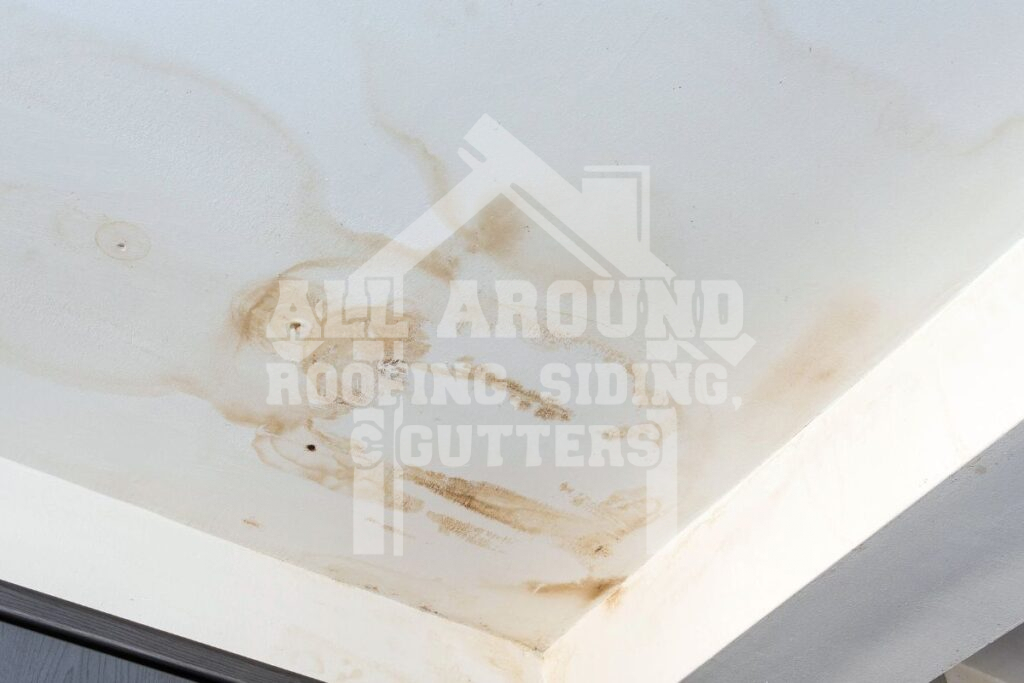 Garage Roof Repair Water stains