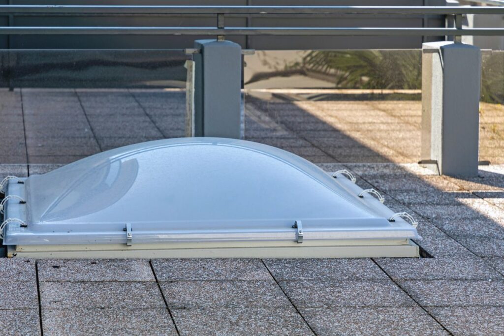 Can You Install A Skylight On A Flat Roof Bubble or dome skylights