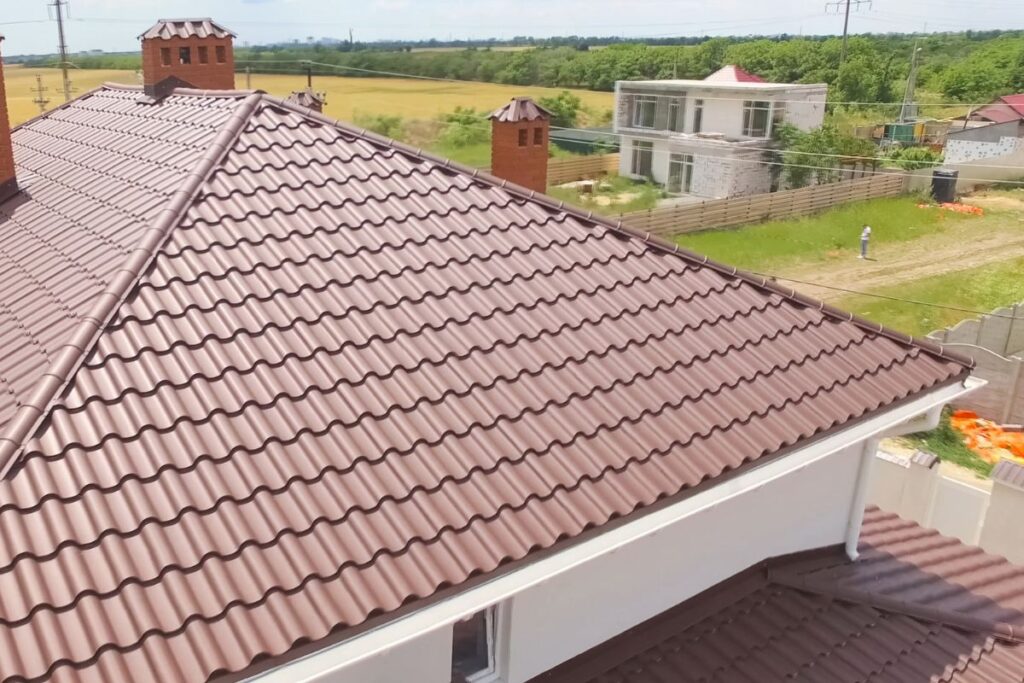 Metal Roof Vs Asphalt Shingles Metal tile roof